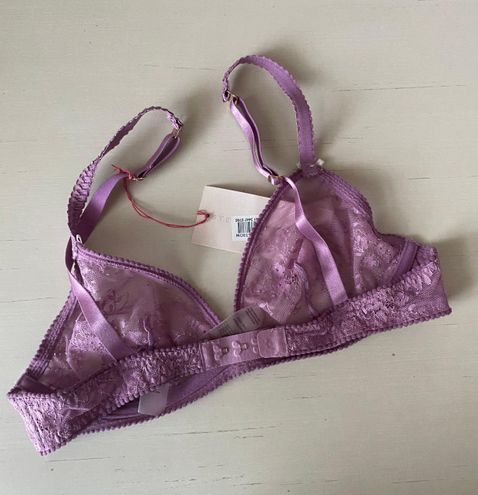 Stella McCartney Gwyneth Gazing Underwire Bra Lilac S20-167 - Free