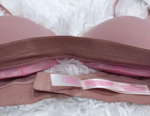 Victoria's Secret Pink Wear everywhere Wireless Push Up Bra Pink 34B Size  34 B - $20 - From Megan