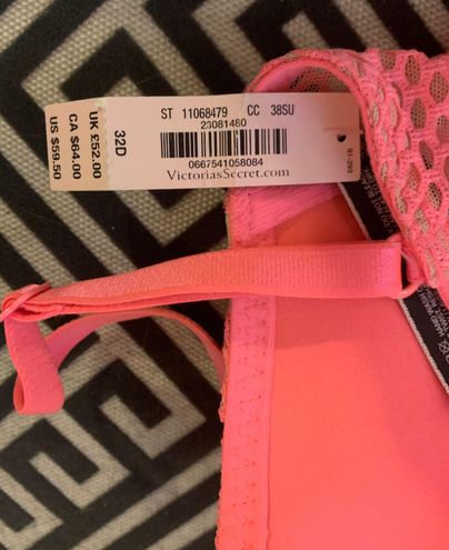 Victoria's Secret Bombshell Plunge Bra Pink Size 32 D - $9 (84% Off