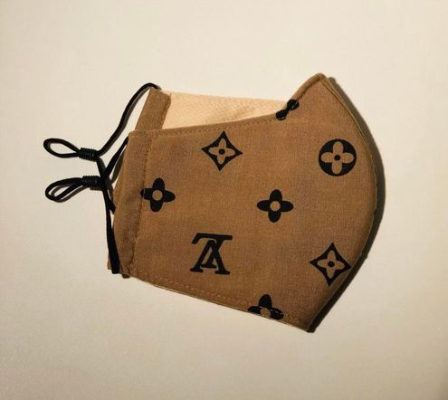 Louis Vuitton Breathable Face Mask in Legendary Monogram  Leather face mask,  Louis vuitton face mask, Louis vuitton shoes