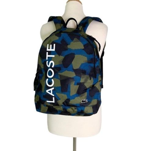 LACOSTE backpack Backpack Brousse Camou