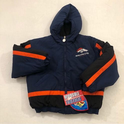 NFL Vintage Denver Broncos Pro Sports Club Reversible Jacket