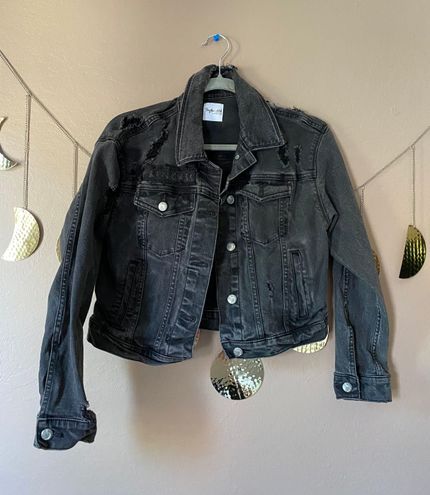 Dyed Black Jean Jacket – Rit Dye