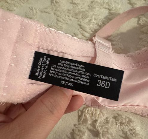 Rene Rofe 36D Pink Bra Size 36 D - $15 New With Tags - From SmallTown