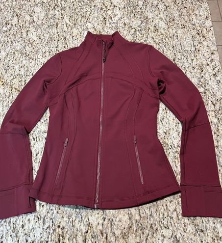 Lululemon Define Jacket - Red Merlot Size 8 - $116 - From A