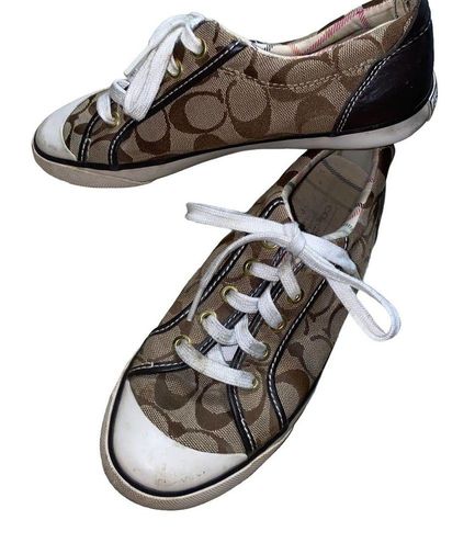 Buy the Coach Shoes  Coach Leatherware Barrett S Tennis Shoes