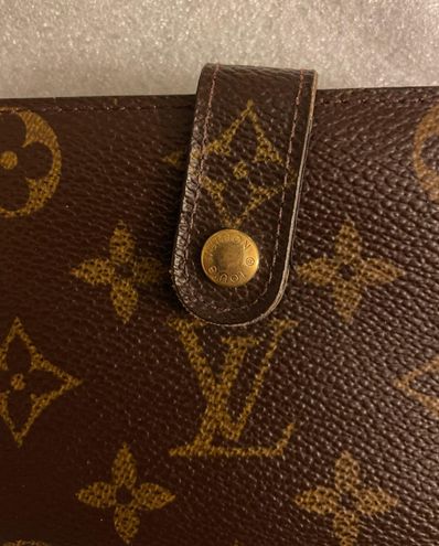Louis Vuitton Auth Monogram Porte Monnaie Billets Viennois Bifold Brown -  $295 - From Hanin