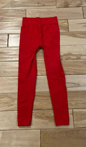 Yelete Leggings Red - $12 (65% Off Retail) - From Hailey