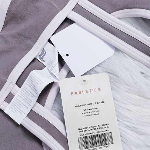 Rylie Sculptknit Cutout Bra - Fabletics