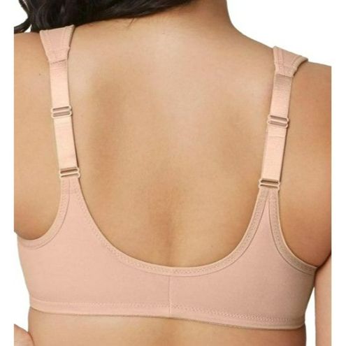 Glamorise Front Close Wonderwire Bra Cappuccino 1245