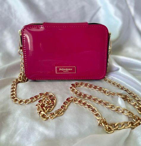 YSL Beauty Makeup Bag Pink - $148 - From Rebecca