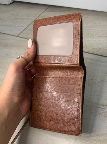 Leather wallet Louis Vuitton Brown in Leather - 33333430