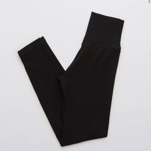 OFFLINE By Aerie Real Me High Waisted Crossover Legging Black