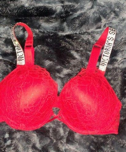 Victoria's Secret Bombshell Bra Red - $30 (64% Off Retail) - From