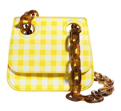 Bags, Peta Approved Vegan Plaid Small Purse With Bow Nwt