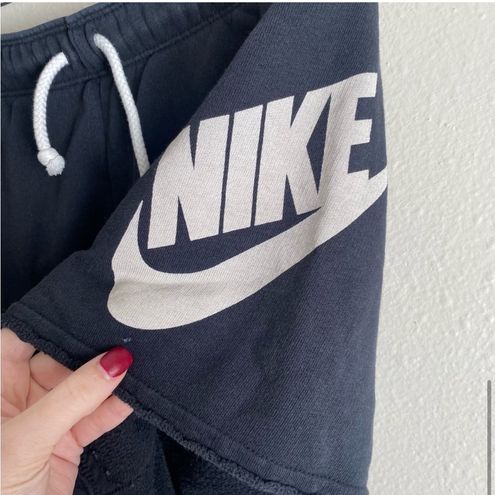 Nike Sweatpants Shorts Black and White Womens Size Small - $30 - From Allie