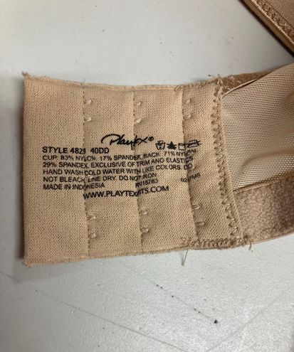 PLAYTEX , Women's Bra, Tan, Style # 4823, 40DD,Nylon & Spandex Blend,  Underwire Tan Size 40 E / DD - $24 - From Gayle