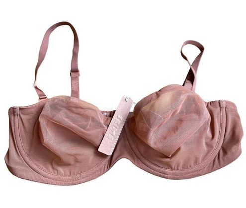 SKIMS Bronze Ultra Fine Mesh Strapless Bra Brown Size 36 C - $28 New With  Tags - From Mia