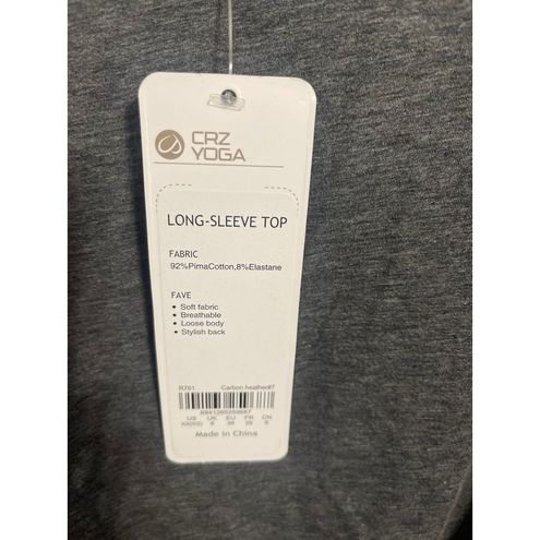 CRZ Yoga Long Sleeve Workout Shirt Size XS New With Tags - $22 New With  Tags - From Shelia