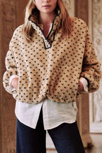 Countryside Plush Pullover ~ Olive Heart Check – Chic Streets