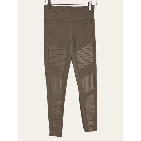 Alo Yoga Women's Tan Moto Leggings Size XS - $40 - From Sarah