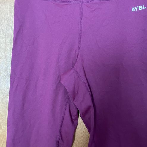 AYBL Core Leggings in Mauve Wine Size Large Red - $25 - From