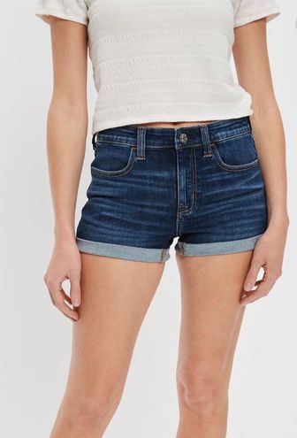 AE Next Level High-Waisted Denim Short Short