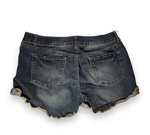 Sonoma Goods For Life Blue Medium Wash Mid Rise Jean Shorts