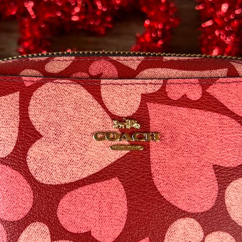 Coach Mini Camera Bag with Heart Print