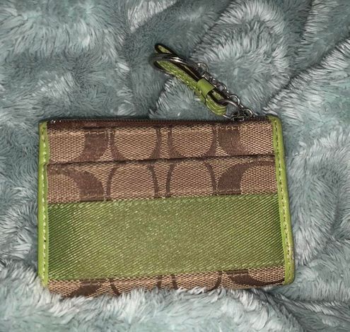 coach small change purse