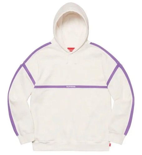 Supreme Hoodie Warm Up White Hoodie Size M - $115 (59% Off