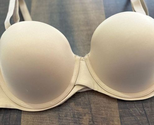 Maidenform Removal Strap Nude Push up Bra Size 40C Tan - $22
