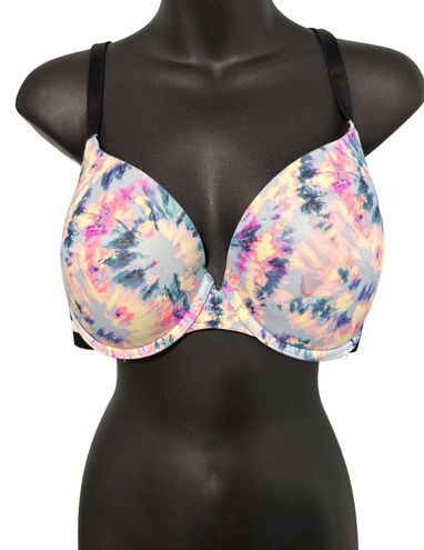 PINK - Victoria's Secret Wear Everywhere Tie Dye Push-Up Bra 36B