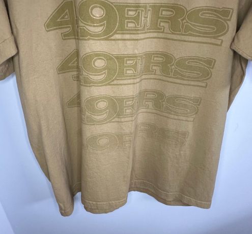 NFL san francisco 49ers Short Sleeve Graphic T-shirt Gold Size L - $25 -  From CG