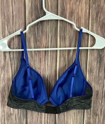 TAREA Rue21 Women's Purple Gray Padded Bra 38C Adjustable Straps