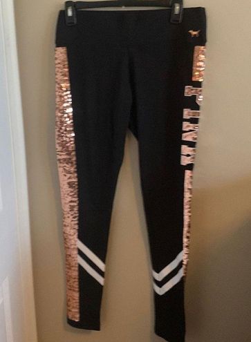 PINK Victoria's Secret Sequin Leggings.