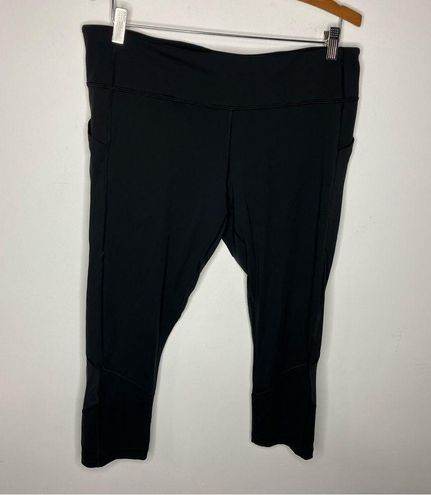 Lululemon Pace Rival Crop Full-On Luxtreme 22” size 12 - $65 - From Nifty