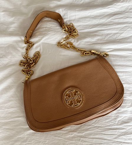 Tory Burch Amanda Flap Crossbody Tan - $110 (75% Off Retail) - From Erin