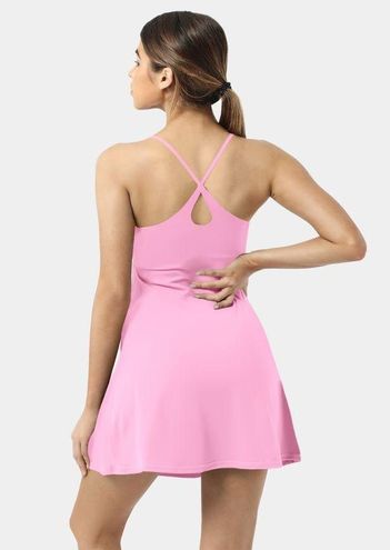 Halara Softlyzero™ Plush Backless Active Dress Pink Size M - $45