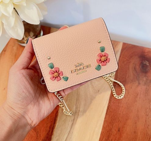 coach mini chain floral purse｜TikTok Search