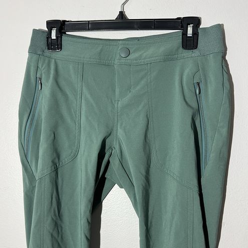 Columbia Green Bryce Cannon Capri Pants Hiking Pant Omnishade