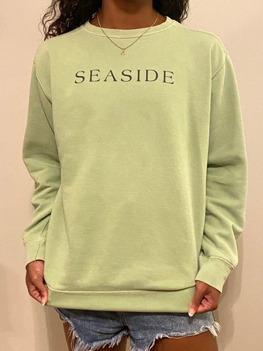 The seaside style RARE Vintage Green Seaside Sweatshirt - $60 (20% Off  Retail) - From Grace