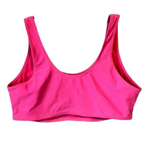 Forever 21 Plus LA Gear Neon Pink Bikini  Sports Bra Top Size 2X - $20 -  From Second