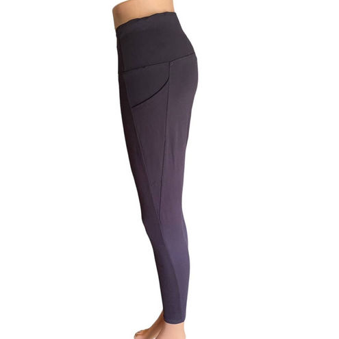 Danskin Dark Purple Ankle Length Activewear Leggings ~ Women's Size MEDIUM  - $14 - From Susan