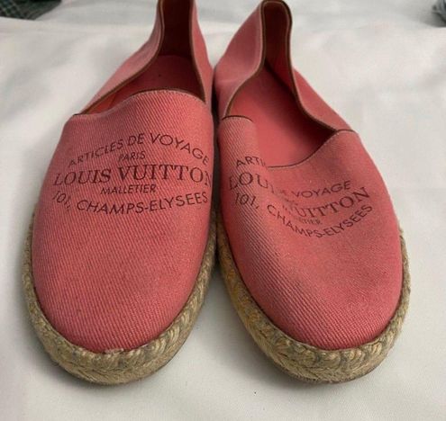 Louis Vuitton, Shoes, Louis Vuitton Denim Espadrilles