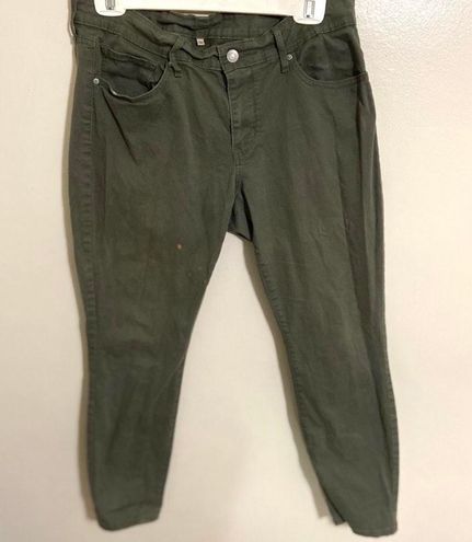 olive levi jeans
