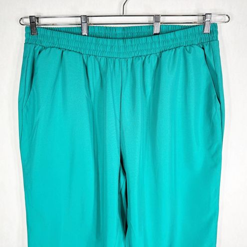 Woman Within Plus Size 24W Pants Green Elastic Waist Pockets 31 Inseam 1606  - $21 - From Bailey