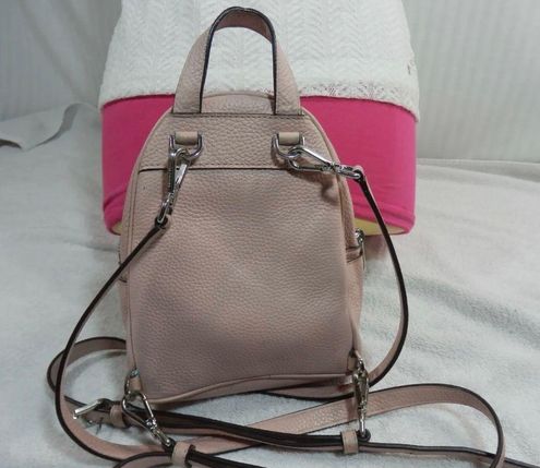 Abbey leather backpack Michael Kors Pink in Leather - 31810275