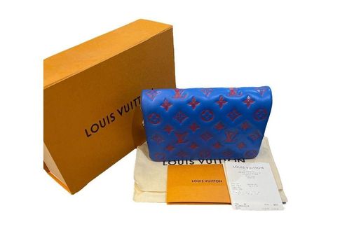 Louis Vuitton Pochette Coussin Monogram Embossed Puffy Leather (Authentic  New) - $3960 New With Tags - From Kori