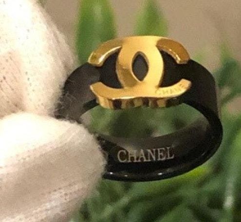 Chanel ✨Authentic Iconic CC Logo Ring Gold - $225 - From Lux